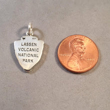 Load image into Gallery viewer, LASSEN VOLCANIC National Park Arrowhead .925 Sterling Silver Charm Pendant California NA14