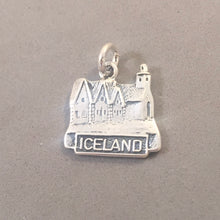 Load image into Gallery viewer, ICELAND .925 Sterling Silver Charm Pendant Reykjavik Village TN06