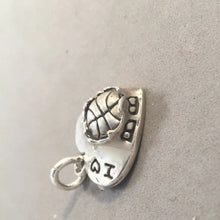 Load image into Gallery viewer, Sale! I LOVE BASKETBALL .925 Sterling Silver Charm Pendant Heart SL31J