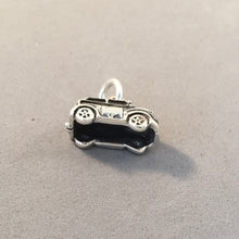 Load image into Gallery viewer, BRITISH MINI .925 Sterling Silver 3-D Charm Pendant Car UK England London Flag Union Jack Taxi  TB42