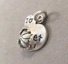 Load image into Gallery viewer, Sale! I LOVE BASKETBALL .925 Sterling Silver Charm Pendant Heart SL31J