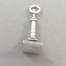 Load image into Gallery viewer, PLACE VENDOME .925 Sterling Silver 3-D Charm Pendant Paris France Landmark Column Travel Souvenir tf20