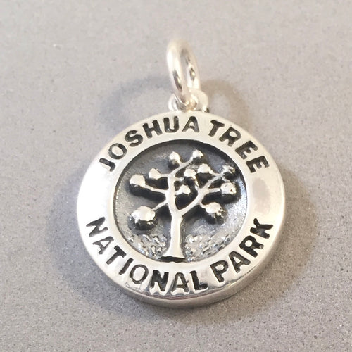 JOSHUA TREE National Park .925 Sterling Silver Charm Pendant California Souvenir np42