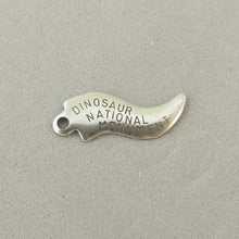 Load image into Gallery viewer, NATIONAL PARK &amp; MONUMENT Nickel Silver Charm Flag/Banner/Tag Not 925 Sterling