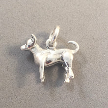 Load image into Gallery viewer, Sale! Light CHIHUAHUA .925 Sterling Silver Charm Pendant Light Small Puppy Pet Breed Dog SL11K