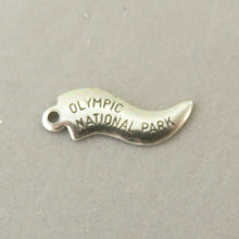 Load image into Gallery viewer, NATIONAL PARK &amp; MONUMENT Nickel Silver Charm Flag/Banner/Tag Not 925 Sterling