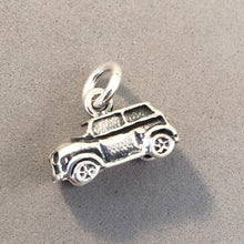 Load image into Gallery viewer, BRITISH MINI .925 Sterling Silver 3-D Charm Pendant Car UK England London Flag Union Jack Taxi  TB42