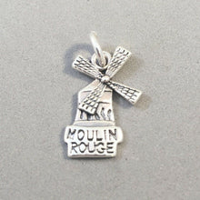 Load image into Gallery viewer, PARIS CABARET .925 Sterling Silver Charm Pendant France Windmill Moulin Rouge Souvenir New tf24