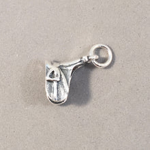 Load image into Gallery viewer, Sale! DRESSAGE SADDLE .925 Sterling Silver Charm Pendant Equestrian Tack Horse hs16