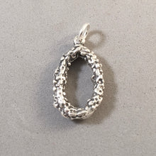 Load image into Gallery viewer, HAWAIIAN LEI .925 Sterling Silver 3-D Charm Pendant Flower Maui Island Honolulu Oahu TH08