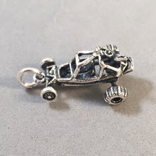 Load image into Gallery viewer, DUNE BUGGY  .925 Sterling Silver 3-D Charm Pendant Sand Rail Dunes Off Road ATV Racing vh27