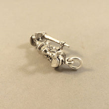 Load image into Gallery viewer, THEODORE ROOSEVELT .925 Sterling Silver 3-D Charm Pendant Teddy National Park North Dakota pm19