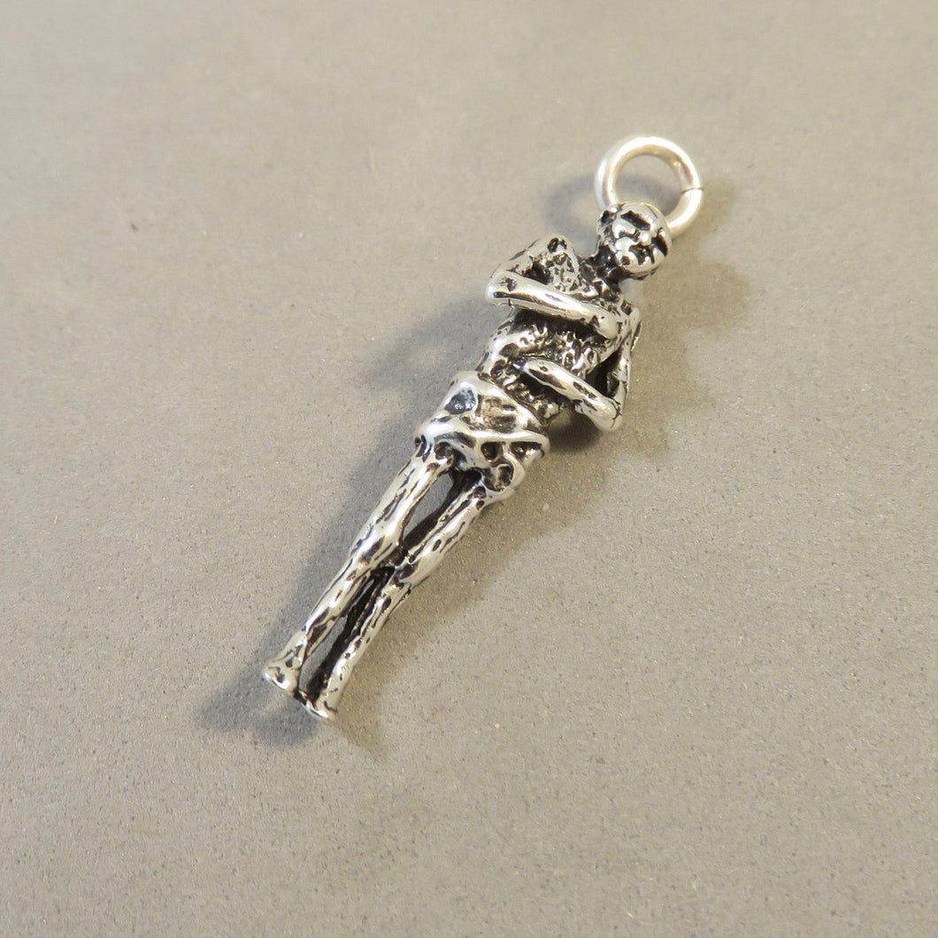 SYLVESTER The MUMMY .925 Sterling Silver Charm Pendant Seattle Ye Olde Curiosity Halloween HH07