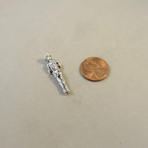 SYLVESTER The MUMMY .925 Sterling Silver Charm Pendant Seattle Ye Olde Curiosity Halloween HH07