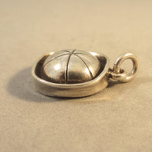 Load image into Gallery viewer, Sale! SAILOR CAP .925 Sterling Silver 3-D Charm Pendant Navy Hat Military Seaman Dixie wk14