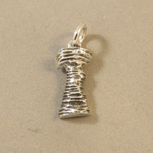 Load image into Gallery viewer, STAND ROCK .925 Sterling Silver Charm Pendant Balanced Wisconsin Dells Utah Formations tu19