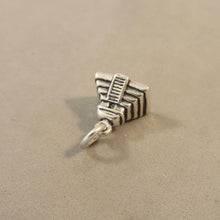 Load image into Gallery viewer, MAYAN PYRAMID .925 Sterling Silver 3-D Charm Pendant Aztec Chitcen Itza Yucatan Mexico tm30