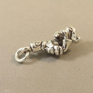 XIAN GUARD .925 Sterling Silver 3-D Charm Pendant China Chinese Warrior Army Beijing Shanghai ta21