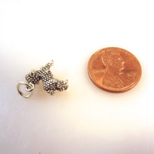 Load image into Gallery viewer, COUNTING SHEEP .925 Sterling Silver 3-D Charm Pendant Mary&#39;s Little Lamb Animal Farm Baby AZ07