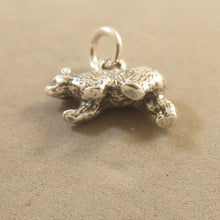 Load image into Gallery viewer, BLACK BEAR .925 Sterling Silver 3-D Charm Pendant Grizzly Brown Cub Figural Animal an25