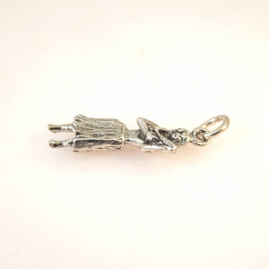 HULA DANCER Sterling Silver 3-D Charm Pendant Hawaii Luau Maui Kauai Big Island Honolulu Oahu TH09