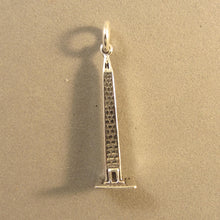 Load image into Gallery viewer, WASHINGTON MONUMENT .925 Sterling Silver 3-D Charm Pendant Landmark DC Travel pm37