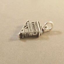 Load image into Gallery viewer, FUNICULAR .925 Sterling Silver 3-D Charm Pendant Incline Railway Car Valparaiso Montmartre vh07