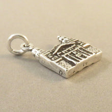 Sterling Silver Crown Charm Bead - Princess Castle Design, Fits Pandora Bracelets, Gift For Women