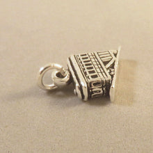 Load image into Gallery viewer, FUNICULAR .925 Sterling Silver 3-D Charm Pendant Incline Railway Car Valparaiso Montmartre vh07