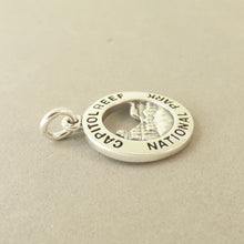 Load image into Gallery viewer, CAPITOL REEF National Park .925 Sterling Silver Charm Pendant Utah Chimney Rock np45