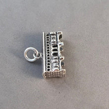 Load image into Gallery viewer, PONTE VECCHIO BRIDGE .925 Sterling Silver 3-D Charm Pendant Florence Italy Arch Arno River ti16