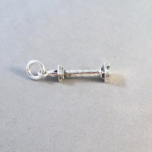 ASTORIA COLUMN .925 Sterling Silver Charm Pendant Oregon Astor Tower Columbia River Travel nw21