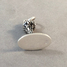 Load image into Gallery viewer, OLD FAITHFUL GEYSER 3-D .925 Sterling Silver Charm Pendant Yellowstone National Park WY pm57