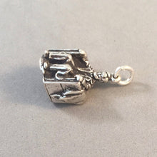 Load image into Gallery viewer, LINCOLN MEMORIAL 3-D Heavy .925 Sterling Silver Charm Pendant Landmark Washington DC Travel pm39