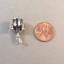 Load image into Gallery viewer, LINCOLN MEMORIAL 3-D Heavy .925 Sterling Silver Charm Pendant Landmark Washington DC Travel pm39