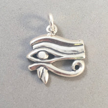 Load image into Gallery viewer, EYE OF HORUS .925 Sterling Silver Charm Pendant Ra Egypt Sign Symbol Protection Power Health tz13