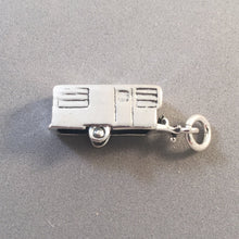 Load image into Gallery viewer, TRAVEL TRAILER 1950&#39;s 1960&#39;s Vintage Style Trailer .925 Sterling Silver 3-D Charm Pendant RV vh31