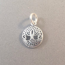 Load image into Gallery viewer, Celtic Knot TREE OF LIFE .925 Sterling Silver Tiny Charm Pendant Garden Small Irish Ireland ga61