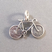 Load image into Gallery viewer, BICYCLE .925 Sterling Silver 3-D Charm Pendant Trail City Tour Bike Ten Speed Mountain Racing sp18