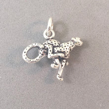 Load image into Gallery viewer, CHEETAH .925 Sterling Silver Charm Pendant Cat Safari Jungle AN23