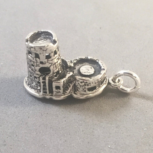 Grand Canyon THE WATCH TOWER 3-D Sterling Silver Charm Pendant Arizona National Park Travel pm24