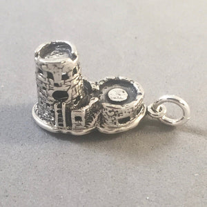 Grand Canyon THE WATCH TOWER 3-D Sterling Silver Charm Pendant Arizona ...