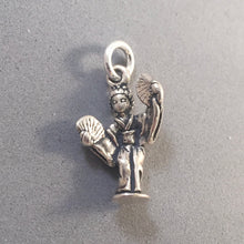 Load image into Gallery viewer, GEISHA .925 Sterling Silver 3-D Charm Pendant Asian Japan Japanese Dancer Lady Girl ta16