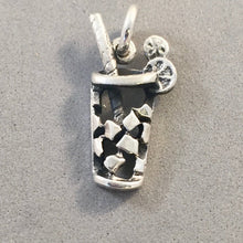 Load image into Gallery viewer, LEMONADE / ICED TEA .925 Sterling Silver Charm Pendant Soda Coke Drink Tropical Cocktail  kt20