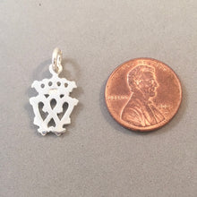 Load image into Gallery viewer, LUCKENBOOTH .925 Sterling Silver Charm Pendant Scotland Celtic Symbol Crown Intertwined Hearts TB67