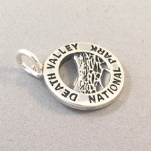 Load image into Gallery viewer, DEATH VALLEY National Park .925 Sterling Silver Charm Pendant CA Badwater Basin Salt Flat np62