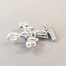 Load image into Gallery viewer, MUNCHEN MONK .925 Sterling Silver 3-D Charm Pendant Europe Germany Munich Octoberfest tg01