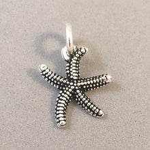 Load image into Gallery viewer, BRITTLE STAR .925 Sterling Silver Charm Pendant Starfish Sea Star Tide Pool Beach Sea Ocean nt63