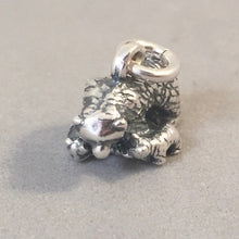 Load image into Gallery viewer, BEAR &amp; TWO CUBS .925 Sterling Silver 3-D Charm Pendant Grizzly Brown Black Family Babies an42