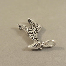 Load image into Gallery viewer, Sale! GIRAFFE Large .925 Sterling silver 3-D Charm Pendant Safari Africa Animal an190